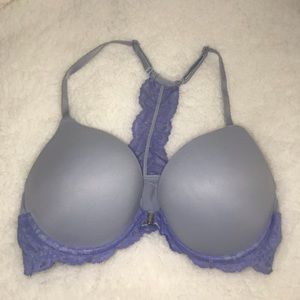 Victoria’s Secret Pink Lace T back Bra 34C